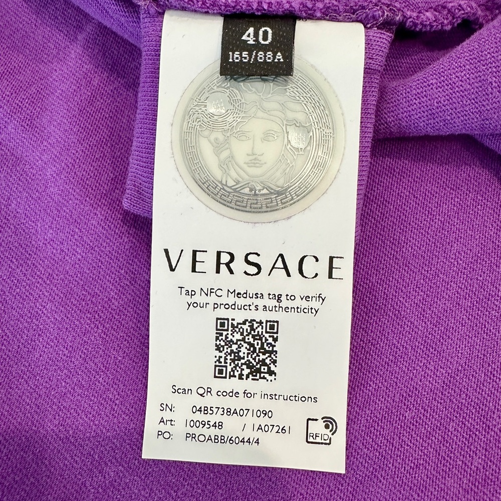 Versace Goddess Logo T Shirt - Picture 6 of 7